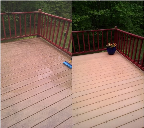 Londonderry Deck cleaning
