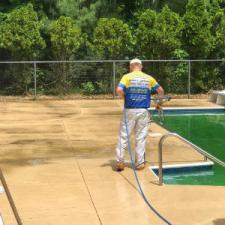 Concrete Pool Deck Cleaning in Pelham, NH