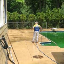 Concrete pool deck cleaning pelham nh1