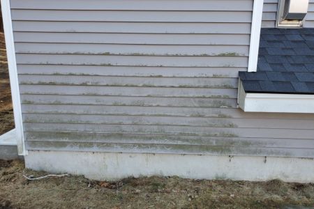 Exterior soft washing example - New Hampshire Pressure Washing