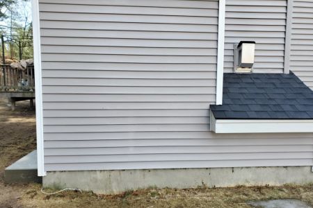 Exterior soft washing example - New Hampshire Pressure Washing