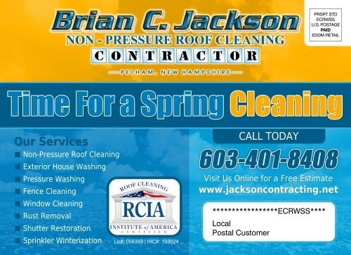 Spring cleaning ad